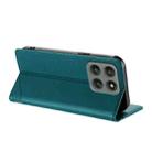 For Motorola Edge 60 Pro Embossed Multi-functional Wallet Retro Leather Phone Case(Dark Green) - 3