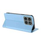 For Motorola Edge 60 Pro Embossed Multi-functional Wallet Retro Leather Phone Case(Light Blue) - 3