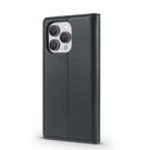 For iPhone 15 Pro Forwenw F6 Series RFID Leather Phone Case(Black) - 3