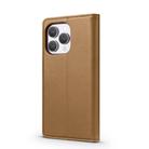 For iPhone 13 Pro Max Forwenw F6 Series RFID Leather Phone Case(Brown) - 3