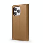 For iPhone 12 Pro Max Forwenw F6 Series RFID Leather Phone Case(Brown) - 3