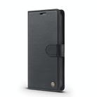 For iPhone 12 Pro Max Forwenw F6 Series RFID Leather Phone Case(Black) - 2