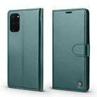 For Samsung Galaxy S20+ 5G Forwenw F6 Series RFID Leather Phone Case(Green) - 1