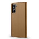 For Samsung Galaxy S21 5G Forwenw F6 Series RFID Leather Phone Case(Brown) - 3