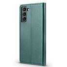 For Samsung Galaxy S21 5G Forwenw F6 Series RFID Leather Phone Case(Green) - 3