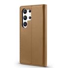 For Samsung Galaxy S22 Ultra 5G Forwenw F6 Series RFID Leather Phone Case(Brown) - 3