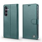 For Samsung Galaxy S23+ 5G Forwenw F6 Series RFID Leather Phone Case(Green) - 1