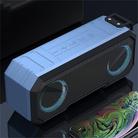 X8 Wireless Bluetooth Speaker IPX7 Waterproof Color Light Subwoofer(Light Blue) - 2