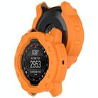 For Garmin Instinct 3 AMOLED / Solar 45mm Armor Hollow Watch Protective Case(Orange) - 2