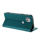 For Motorola One 5G Ace Embossed Multi-functional Wallet Retro Leather Phone Case(Dark Green) - 3