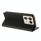 For Motorola Moto X50 Ultra Embossed Multi-functional Wallet Retro Leather Phone Case(Black) - 3