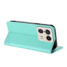 For Motorola Moto X50 Ultra Embossed Multi-functional Wallet Retro Leather Phone Case(Mint Green) - 3