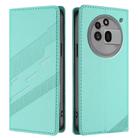 For Nothing Phone 3a Pro Embossed Multi-functional Wallet Retro Leather Phone Case(Mint Green) - 2