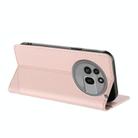 For Nothing Phone 3a Pro Embossed Multi-functional Wallet Retro Leather Phone Case(Pink) - 3