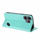 For Nothing CMF Phone 2 Pro Embossed Multi-functional Wallet Retro Leather Phone Case(Mint Green) - 3