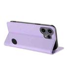 For Nothing CMF Phone 2 Pro Embossed Multi-functional Wallet Retro Leather Phone Case(Light Purple) - 3