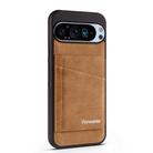 For Google Pixel 9 Pro XL Forwenw F8 Series 2 in 1 Magnetic Card Slot Leather Phone Case(Brown) - 2