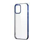 For iPhone 12 mini JOYROOM New Beautiful Series Shockproof TPU Plating Protective Case(Blue) - 1