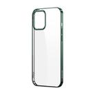 For iPhone 12 mini JOYROOM New Beautiful Series Shockproof TPU Plating Protective Case(Green) - 1