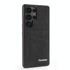 For Samsung Galaxy S24 Ultra 5G Forwenw F8 Series 2 in 1 Magnetic Card Slot Leather Phone Case(Black) - 2