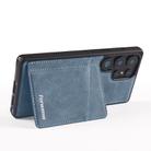 For Samsung Galaxy S24 Ultra 5G Forwenw F8 Series 2 in 1 Magnetic Card Slot Leather Phone Case(Blue) - 3