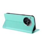 For OnePlus 12 Embossed Multi-functional Wallet Retro Leather Phone Case(Mint Green) - 3