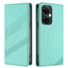 For OnePlus Nord CE 3 Lite Embossed Multi-functional Wallet Retro Leather Phone Case(Mint Green) - 2