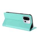 For OnePlus 13T Embossed Multi-functional Wallet Retro Leather Phone Case(Mint Green) - 3