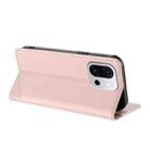 For OnePlus 13T Embossed Multi-functional Wallet Retro Leather Phone Case(Pink) - 3