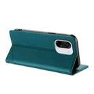 For OnePlus Ace 5 Racing Embossed Multi-functional Wallet Retro Leather Phone Case(Dark Green) - 3