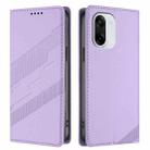 For OnePlus Ace 5 Racing Embossed Multi-functional Wallet Retro Leather Phone Case(Light Purple) - 2