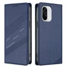 For OnePlus Ace 5 Racing Embossed Multi-functional Wallet Retro Leather Phone Case(Dark Blue) - 2