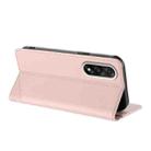 For OnePlus Ace 5 Ultra Embossed Multi-functional Wallet Retro Leather Phone Case(Pink) - 3