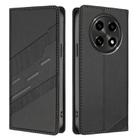 For OPPO A2 Pro Embossed Multi-functional Wallet Retro Leather Phone Case(Black) - 2