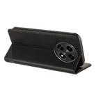 For OPPO A2 Pro Embossed Multi-functional Wallet Retro Leather Phone Case(Black) - 3