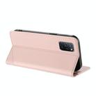 For OPPO A52 Embossed Multi-functional Wallet Retro Leather Phone Case(Pink) - 3