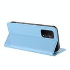 For OPPO A54 5G Embossed Multi-functional Wallet Retro Leather Phone Case(Light Blue) - 3