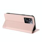 For OPPO A57 4G Embossed Multi-functional Wallet Retro Leather Phone Case(Pink) - 3