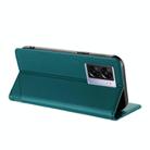 For OPPO A57 5G Embossed Multi-functional Wallet Retro Leather Phone Case(Dark Green) - 3