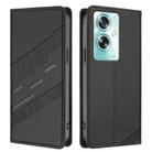 For OPPO A79 5G Embossed Multi-functional Wallet Retro Leather Phone Case(Black) - 2