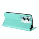 For OPPO A79 5G Embossed Multi-functional Wallet Retro Leather Phone Case(Mint Green) - 3