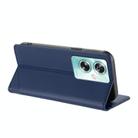 For OPPO A79 5G Embossed Multi-functional Wallet Retro Leather Phone Case(Dark Blue) - 3