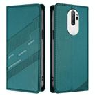 For OPPO A5 2020 Embossed Multi-functional Wallet Retro Leather Phone Case(Dark Green) - 2