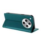For OPPO Find X8 Embossed Multi-functional Wallet Retro Leather Phone Case(Dark Green) - 3