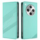 For OPPO Find X8 Embossed Multi-functional Wallet Retro Leather Phone Case(Mint Green) - 2