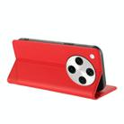 For OPPO Find X8 Pro Embossed Multi-functional Wallet Retro Leather Phone Case(Red) - 3
