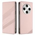 For OPPO Find X8 Pro Embossed Multi-functional Wallet Retro Leather Phone Case(Pink) - 2