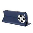 For OPPO Find X8 Pro Embossed Multi-functional Wallet Retro Leather Phone Case(Dark Blue) - 3