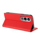For OPPO K12 Embossed Multi-functional Wallet Retro Leather Phone Case(Red) - 3