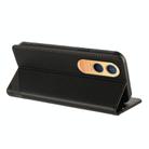 For OPPO K12x Embossed Multi-functional Wallet Retro Leather Phone Case(Black) - 3